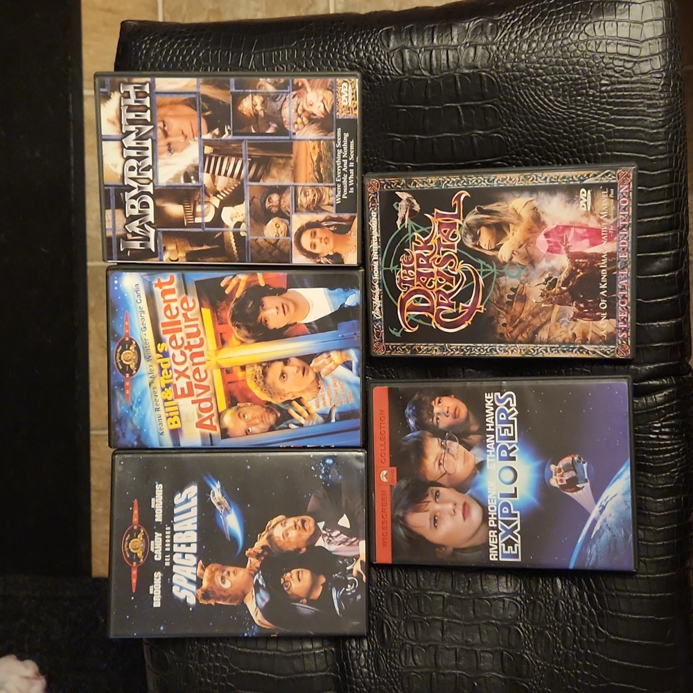 5 DVDs